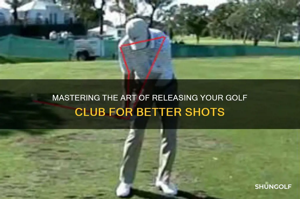 how to release a golf club