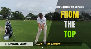 Mastering the Downswing: Smoothly Release the Golf Club from the Top