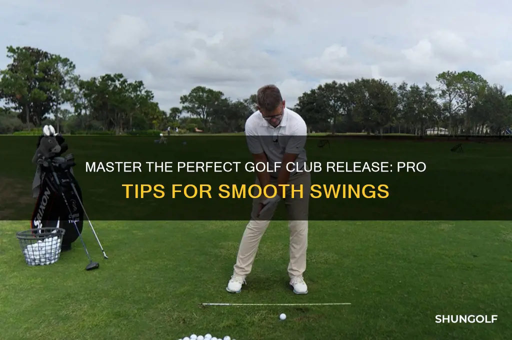 how to release the golf club like a pro