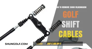 Step-by-Step Guide to Removing Volkswagen Golf Shift Cables