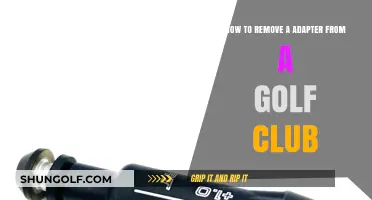 Easy Steps to Safely Remove an Adapter from Your Golf Club