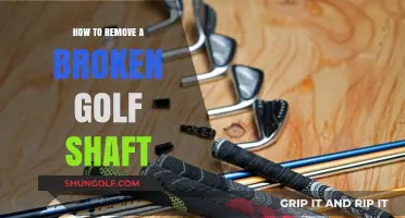 Fixing Your Swing: A Guide to Removing a Broken Golf Shaft