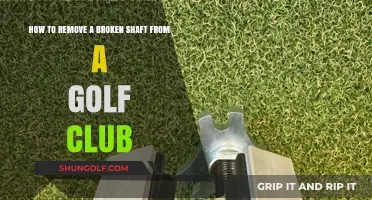 Fix Your Golf Club: Easy Steps to Remove a Broken Shaft