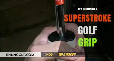 Mastering the Art of Removing a SuperStroke Golf Grip