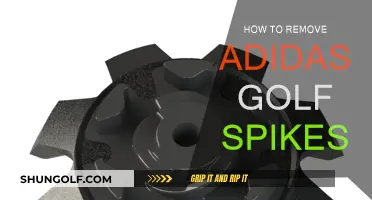 Easy Removal of Adidas Golf Spikes