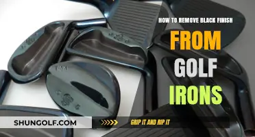 Revive Your Golf Irons: Easy Steps to Remove Black Finish
