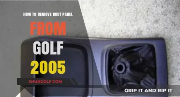 Easy Steps to Remove Boot Panel on 2005 Volkswagen Golf