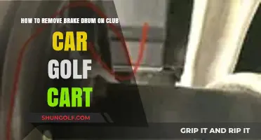 Step-by-Step Guide: Removing Brake Drum on Club Car Golf Cart