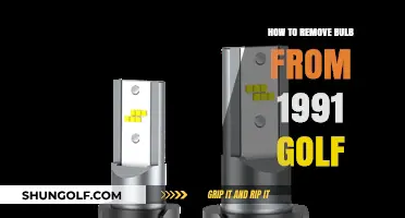 Easy Steps to Safely Remove a Bulb from Your 1991 Golf