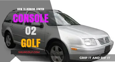 DIY Guide: Removing the Center Console in a 2002 VW Golf
