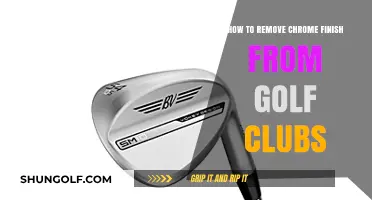 Easy DIY Guide: Removing Chrome Finish from Golf Clubs Safely