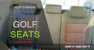 Removing Citi Golf Seats: A Step-by-Step Guide