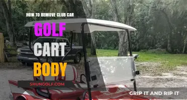 Step-by-Step Guide to Removing Your Club Car Golf Cart Body