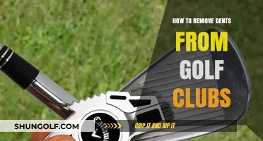 Effective DIY Techniques to Remove Dents from Golf Clubs Easily