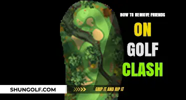 Removing Friends on Golf Clash: A Quick and Easy Guide