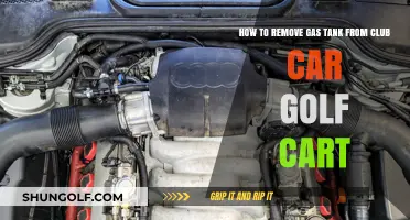 Step-by-Step Guide: Removing Gas Tank from Club Car Golf Cart