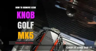 Step-by-Step Guide: Removing the Gear Knob on a Golf MK5