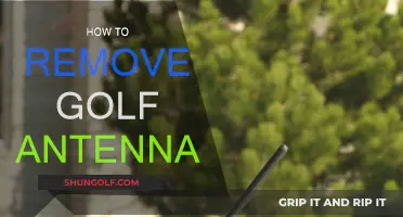 Removing Golf Antenna: A Step-by-Step Guide
