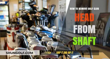 Easy Guide: Removing Golf Club Head from Shaft Safely and Effectively