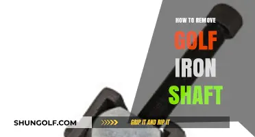 Step-by-Step Guide: Safely Removing Golf Iron Shafts Like a Pro