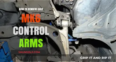 Step-by-Step Guide to Removing Golf MK6 Control Arms Easily