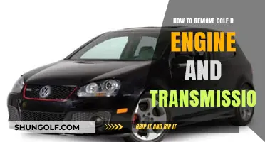 Step-by-Step Guide to Removing Golf R Engine and Transmission