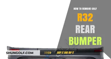 Step-by-Step Guide: Removing Golf R32 Rear Bumper Easily