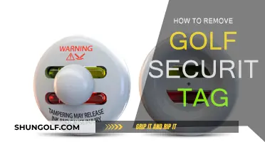 Removing Golf Security Tags: A Step-by-Step Guide