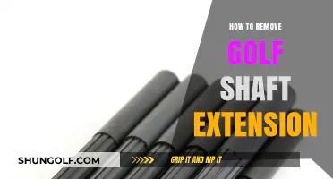 Unleashing Your Golf Potential: Removing Shaft Extensions for Optimal Performance