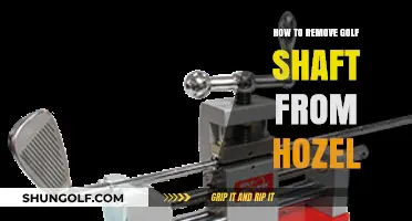 Mastering Golf Club Maintenance: Removing Shafts from Hosels