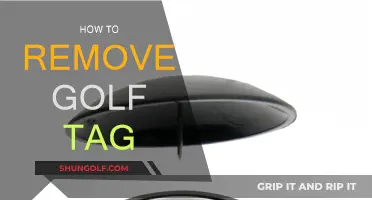 Removing Golf Tag: A Quick Guide to Getting Started
