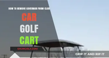 Step-by-Step Guide to Removing the Governor from Your Club Car Golf Cart
