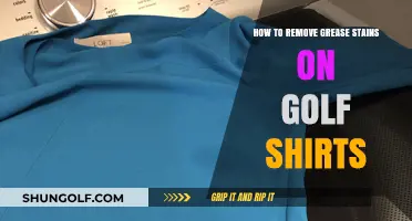 Effective Grease Stain Removal Tips for Your Golf Shirts