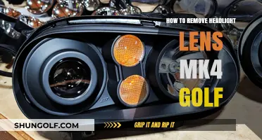 DIY Guide: Removing MK4 Golf Headlight Lens Easily and Safely