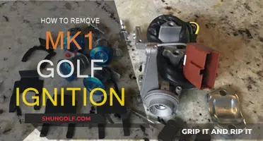 Removing Golf Ignition: A Step-by-Step Guide for MK1 Models