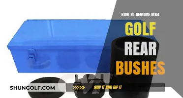 Step-by-Step Guide: Removing Rear Bushes on Your MK4 Golf