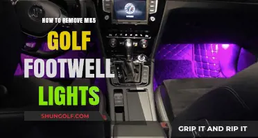 Easy Guide to Removing MK5 Golf Footwell Lights: Step-by-Step