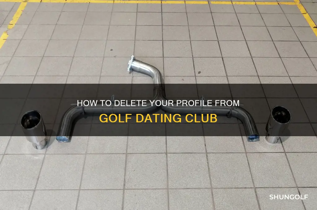 how to remove my profile from golf dating club