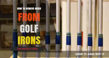 Fix Your Golf Irons: Easy Steps to Remove Nicks and Scratches