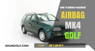 Removing the Passenger Airbag in a VW MK4 Golf: A Step-by-Step Guide