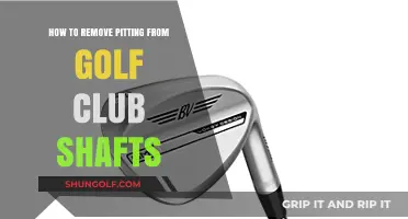 Effective Techniques to Remove Pitting from Golf Club Shafts