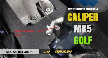Step-by-Step Guide: Removing Rear Brake Caliper on a VW MK5 Golf