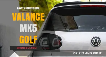 DIY Guide: Removing Rear Valance on a MK5 Golf Easily