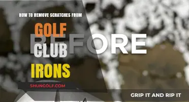 Effective DIY Methods to Remove Scratches from Golf Club Irons