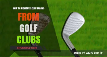 Effective Techniques to Remove Scuff Marks from Your Golf Clubs