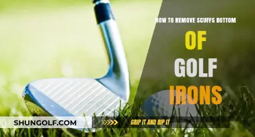 Effective Tips to Remove Scuffs from Golf Iron Soles
