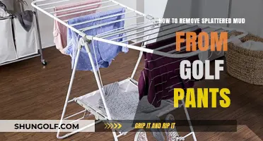 Effective Tips to Clean Mud Splatters from Your Golf Pants