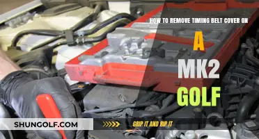 Step-by-Step Guide: Removing Timing Belt Cover on a Mk2 Golf