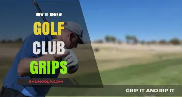 Master the Art: Renewing Golf Club Grips Step-by-Step Guide
