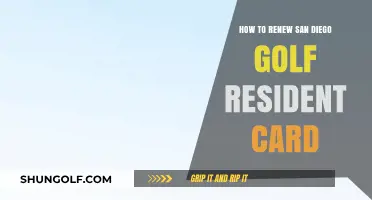 Renew Your San Diego Golf Resident Card: A Step-by-Step Guide